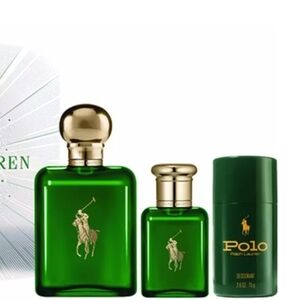 Polo by Ralph Lauren Green Grooming Set